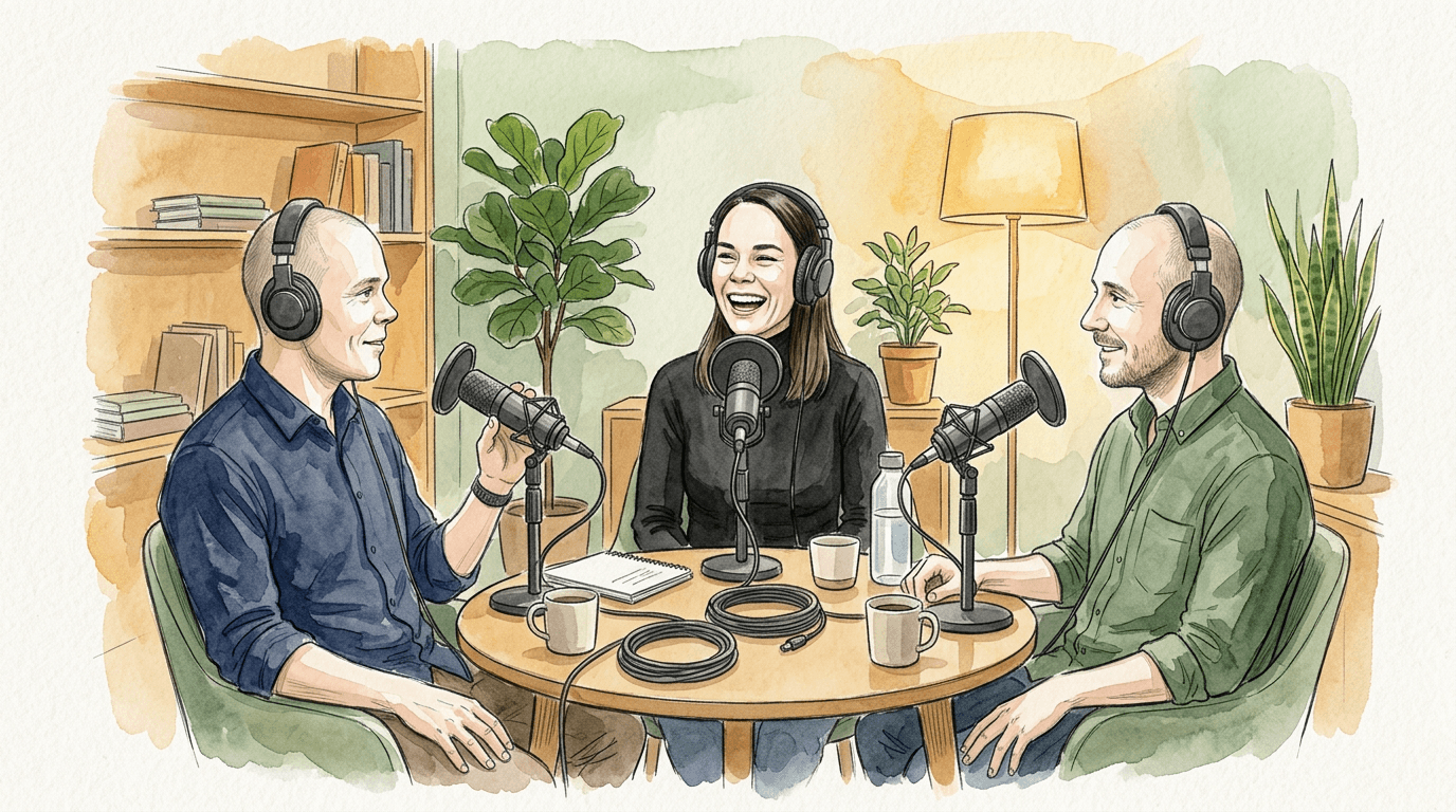 Podcast lyd